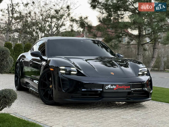 Черный Порше Тайкан, объемом двигателя 0 л и пробегом 9 тыс. км за 78000 $, фото 1 на Automoto.ua