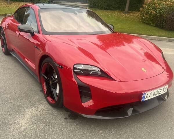 Червоний Порше Тайкан, об'ємом двигуна 0 л та пробігом 18 тис. км за 105000 $, фото 1 на Automoto.ua