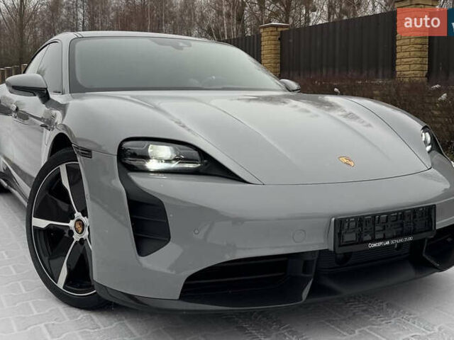 Серый Порше Тайкан, объемом двигателя 0 л и пробегом 24 тыс. км за 100000 $, фото 1 на Automoto.ua