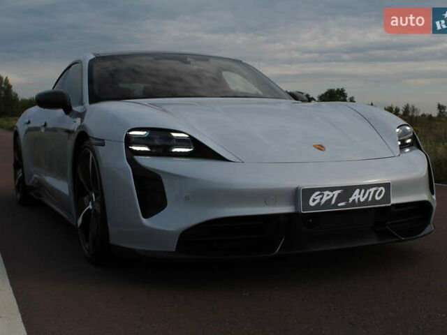 Серый Порше Тайкан, объемом двигателя 0 л и пробегом 57 тыс. км за 78000 $, фото 1 на Automoto.ua