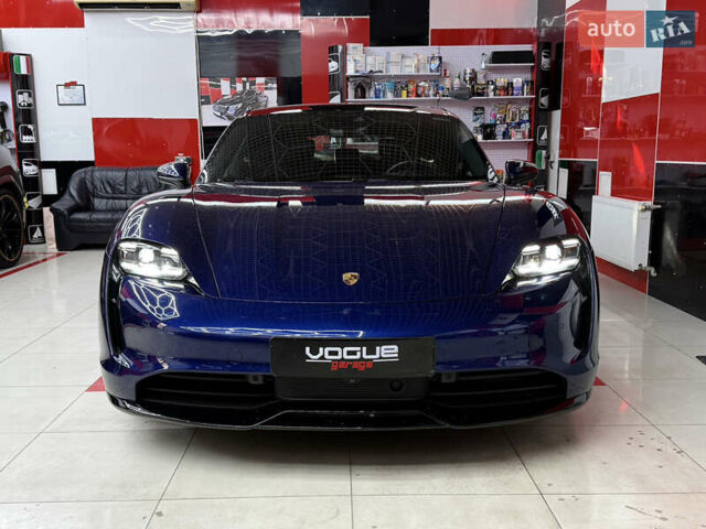 Синій Порше Тайкан, об'ємом двигуна 0 л та пробігом 55 тис. км за 57000 $, фото 1 на Automoto.ua