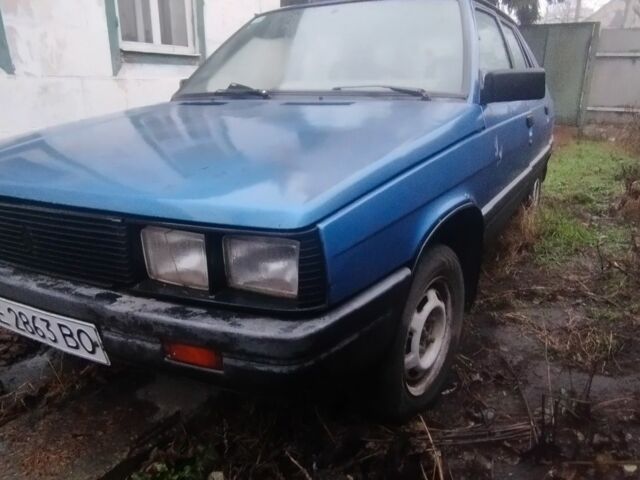Рено 11 1985 в Синельниковом на Automoto.ua Синий Рено 11, объемом двигателя 1.6 л и пробегом 390 тыс. км за 167 $, фото 1 на Automoto.ua