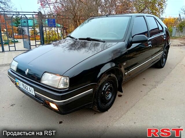 Черный Рено 19, объемом двигателя 1.7 л и пробегом 320 тыс. км за 1300 $, фото 1 на Automoto.ua
