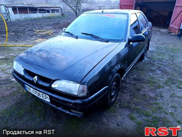 Черный Рено 19, объемом двигателя 1.7 л и пробегом 260 тыс. км за 1060 $, фото 1 на Automoto.ua