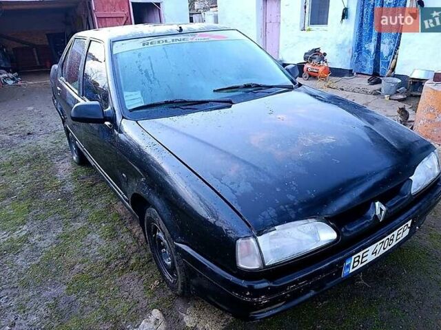 Черный Рено 19, объемом двигателя 1.7 л и пробегом 260 тыс. км за 1060 $, фото 1 на Automoto.ua