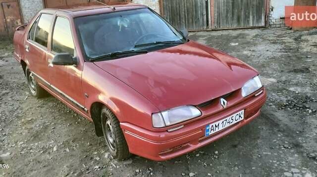 Красный Рено 19, объемом двигателя 1.4 л и пробегом 279 тыс. км за 2199 $, фото 1 на Automoto.ua