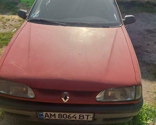 Красный Рено 19, объемом двигателя 1.4 л и пробегом 226 тыс. км за 800 $, фото 1 на Automoto.ua