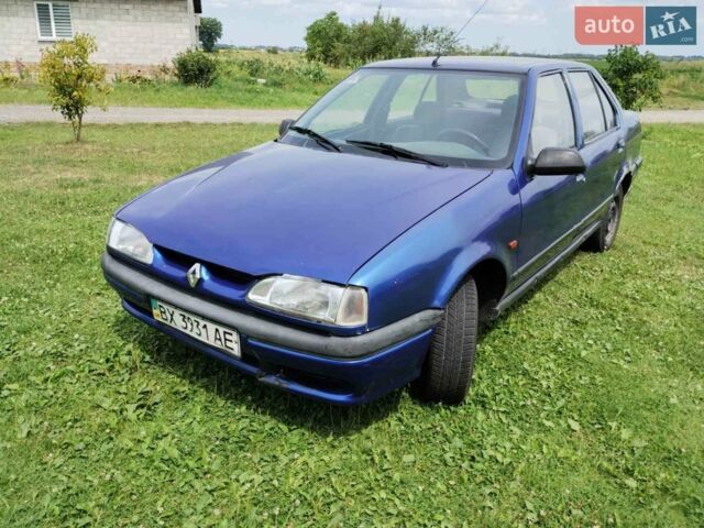 Синий Рено 19, объемом двигателя 1.4 л и пробегом 313 тыс. км за 1200 $, фото 1 на Automoto.ua