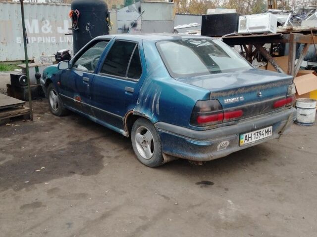 Синий Рено 19, объемом двигателя 1 л и пробегом 45 тыс. км за 359 $, фото 1 на Automoto.ua