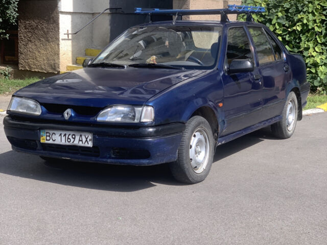 Синий Рено 19, объемом двигателя 1.6 л и пробегом 244 тыс. км за 800 $, фото 1 на Automoto.ua