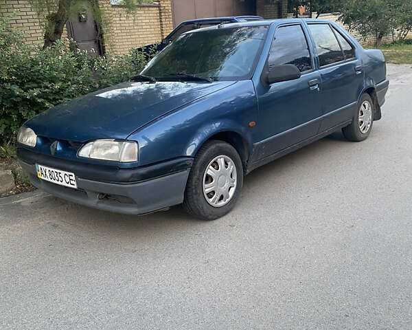 Синий Рено 19, объемом двигателя 1.4 л и пробегом 278 тыс. км за 1100 $, фото 1 на Automoto.ua