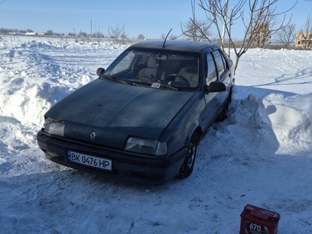 Зеленый Рено 19, объемом двигателя 1.4 л и пробегом 430 тыс. км за 650 $, фото 1 на Automoto.ua