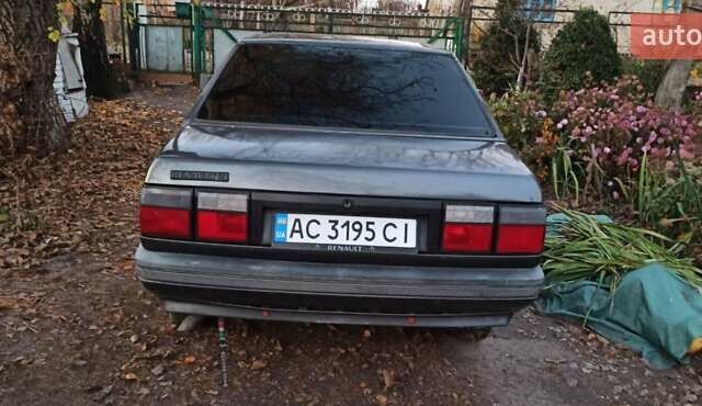 Серый Рено 21, объемом двигателя 1.7 л и пробегом 245 тыс. км за 900 $, фото 1 на Automoto.ua