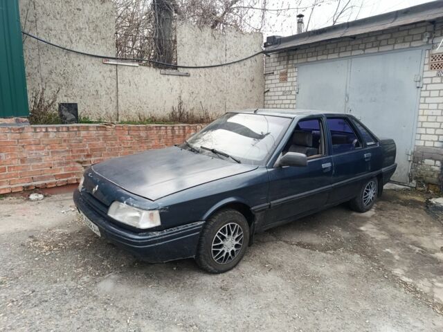 Серый Рено 21, объемом двигателя 1.6 л и пробегом 123 тыс. км за 250 $, фото 1 на Automoto.ua