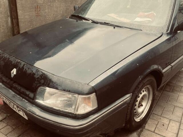Синий Рено 21, объемом двигателя 1 л и пробегом 100 тыс. км за 594 $, фото 1 на Automoto.ua