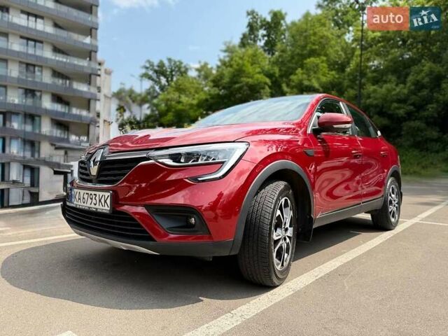 Красный Рено Arkana, объемом двигателя 1.33 л и пробегом 30 тыс. км за 19700 $, фото 1 на Automoto.ua