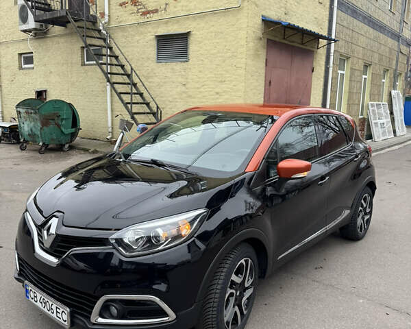 Черный Рено Каптур, объемом двигателя 1.5 л и пробегом 117 тыс. км за 10700 $, фото 1 на Automoto.ua