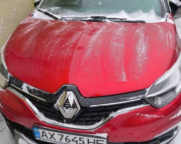 Красный Рено Каптур, объемом двигателя 1.46 л и пробегом 84 тыс. км за 15499 $, фото 1 на Automoto.ua