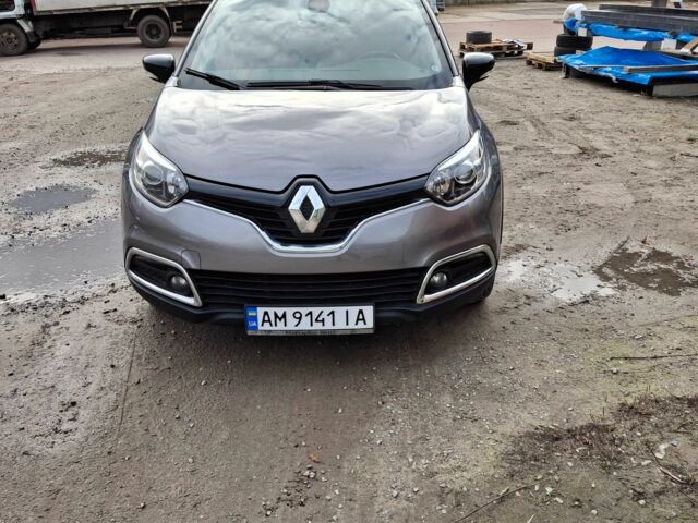 Сірий Рено Каптур, об'ємом двигуна 1.5 л та пробігом 216 тис. км за 12210 $, фото 1 на Automoto.ua