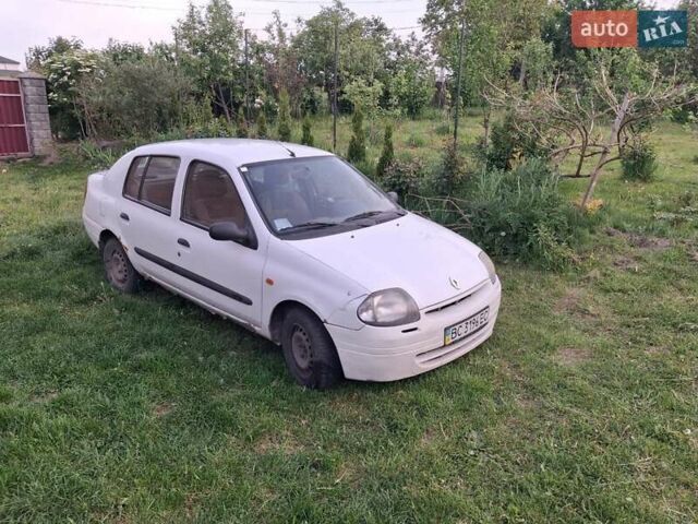 Белый Рено Клио, объемом двигателя 1.39 л и пробегом 550 тыс. км за 1200 $, фото 1 на Automoto.ua