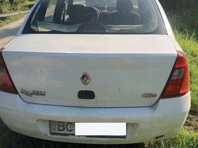 Белый Рено Клио, объемом двигателя 1.4 л и пробегом 250 тыс. км за 650 $, фото 1 на Automoto.ua