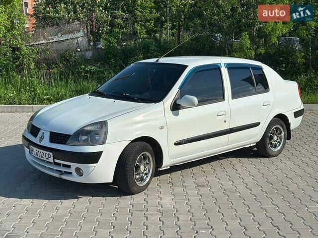 Белый Рено Клио, объемом двигателя 1.39 л и пробегом 225 тыс. км за 2850 $, фото 1 на Automoto.ua