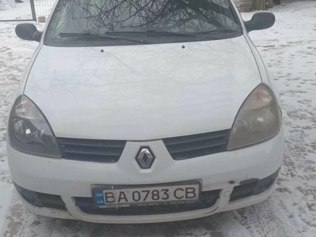 Белый Рено Клио, объемом двигателя 1.4 л и пробегом 350 тыс. км за 2900 $, фото 1 на Automoto.ua