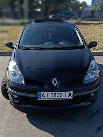 Чорний Рено Кліо, об'ємом двигуна 1.2 л та пробігом 212 тис. км за 4550 $, фото 1 на Automoto.ua