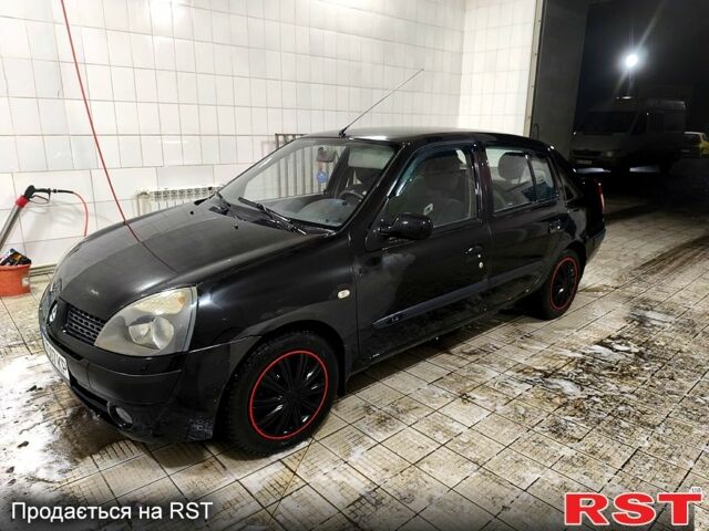 Чорний Рено Кліо, об'ємом двигуна 1.4 л та пробігом 214 тис. км за 3100 $, фото 1 на Automoto.ua