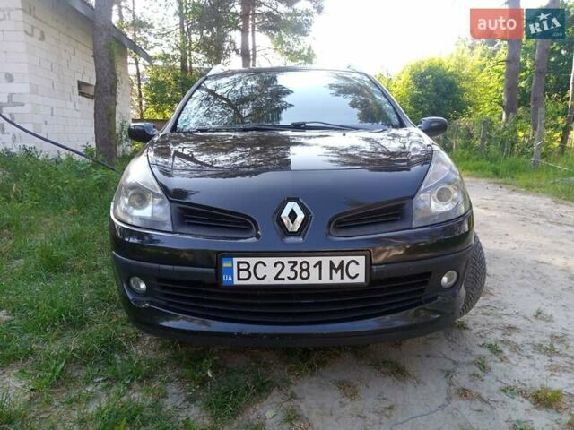 Черный Рено Клио, объемом двигателя 1.15 л и пробегом 210 тыс. км за 3000 $, фото 1 на Automoto.ua