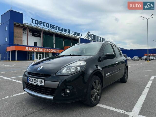 Черный Рено Клио, объемом двигателя 1.46 л и пробегом 220 тыс. км за 5999 $, фото 1 на Automoto.ua
