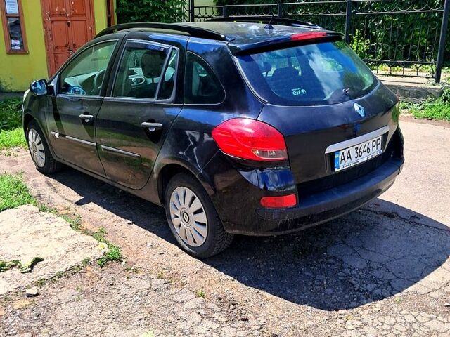 Чорний Рено Кліо, об'ємом двигуна 1.1 л та пробігом 240 тис. км за 4700 $, фото 1 на Automoto.ua