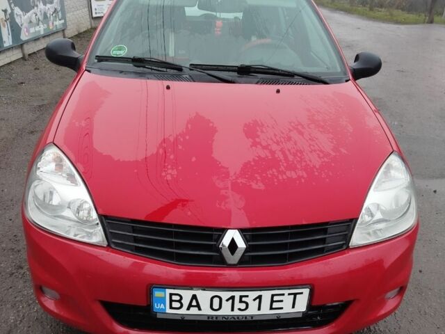 Красный Рено Клио, объемом двигателя 1.1 л и пробегом 159 тыс. км за 4250 $, фото 1 на Automoto.ua