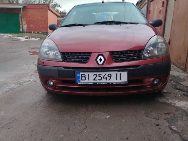 Червоний Рено Кліо, об'ємом двигуна 1.4 л та пробігом 141 тис. км за 2400 $, фото 1 на Automoto.ua