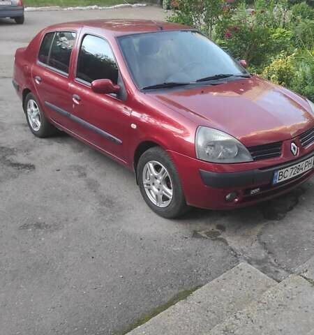 Рено Клио 2005 в Новый Роздол на Automoto.ua Красный Рено Клио, объемом двигателя 1.39 л и пробегом 201 тыс. км за 3100 $, фото 1 на Automoto.ua