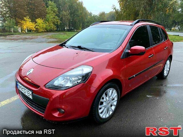Красный Рено Клио, объемом двигателя 1.1 л и пробегом 237 тыс. км за 5350 $, фото 1 на Automoto.ua
