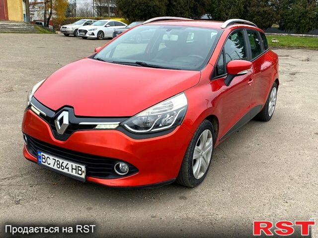 Красный Рено Клио, объемом двигателя 1.5 л и пробегом 270 тыс. км за 6999 $, фото 1 на Automoto.ua