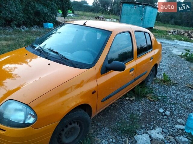 Жовтий Рено Кліо, об'ємом двигуна 1.4 л та пробігом 430 тис. км за 1800 $, фото 1 на Automoto.ua