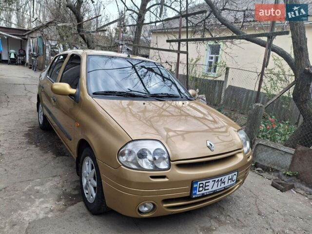Жовтий Рено Кліо, об'ємом двигуна 1.4 л та пробігом 240 тис. км за 3900 $, фото 1 на Automoto.ua