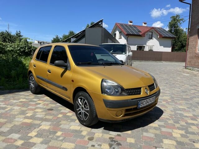 Жовтий Рено Кліо, об'ємом двигуна 1.1 л та пробігом 280 тис. км за 3000 $, фото 1 на Automoto.ua