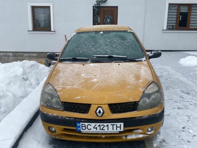 Жовтий Рено Кліо, об'ємом двигуна 1.4 л та пробігом 242 тис. км за 3600 $, фото 1 на Automoto.ua