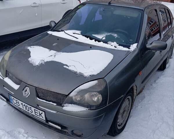 Серый Рено Клио, объемом двигателя 1.4 л и пробегом 300 тыс. км за 2200 $, фото 1 на Automoto.ua