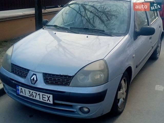 Серый Рено Клио, объемом двигателя 1.39 л и пробегом 332 тыс. км за 2500 $, фото 1 на Automoto.ua