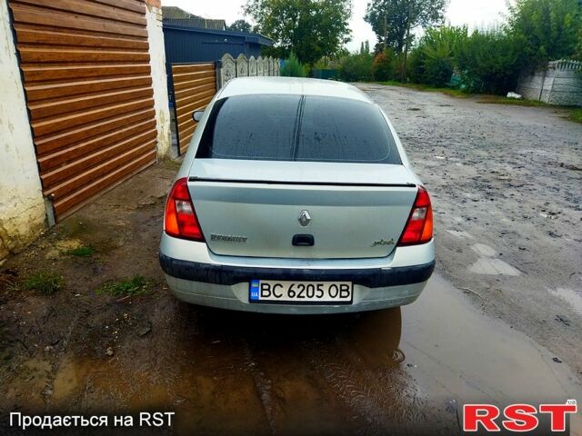 Серый Рено Клио, объемом двигателя 1.4 л и пробегом 280 тыс. км за 2500 $, фото 1 на Automoto.ua