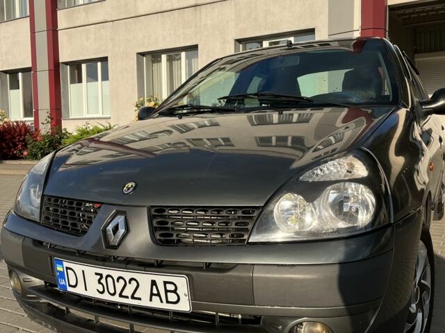 Сірий Рено Кліо, об'ємом двигуна 1.4 л та пробігом 145 тис. км за 1950 $, фото 1 на Automoto.ua
