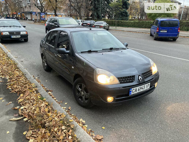 Серый Рено Клио, объемом двигателя 1.4 л и пробегом 280 тыс. км за 3000 $, фото 1 на Automoto.ua