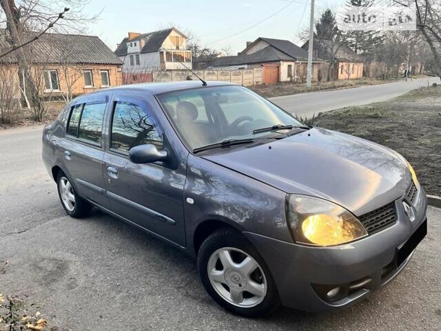 Серый Рено Клио, объемом двигателя 1.4 л и пробегом 209 тыс. км за 4500 $, фото 1 на Automoto.ua