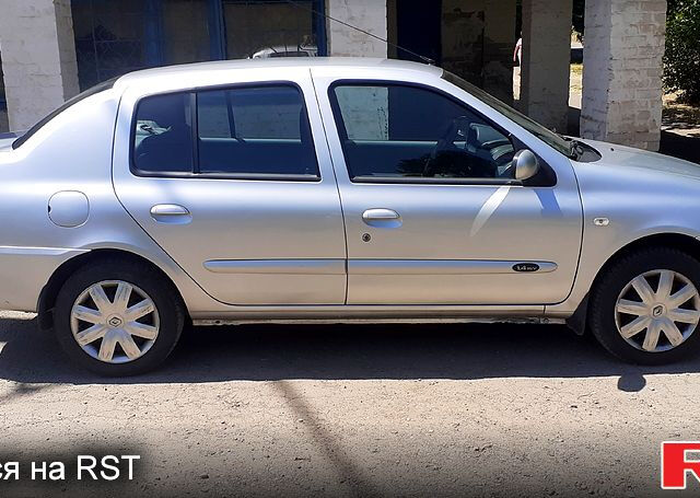 Серый Рено Клио, объемом двигателя 1.4 л и пробегом 199 тыс. км за 4700 $, фото 1 на Automoto.ua