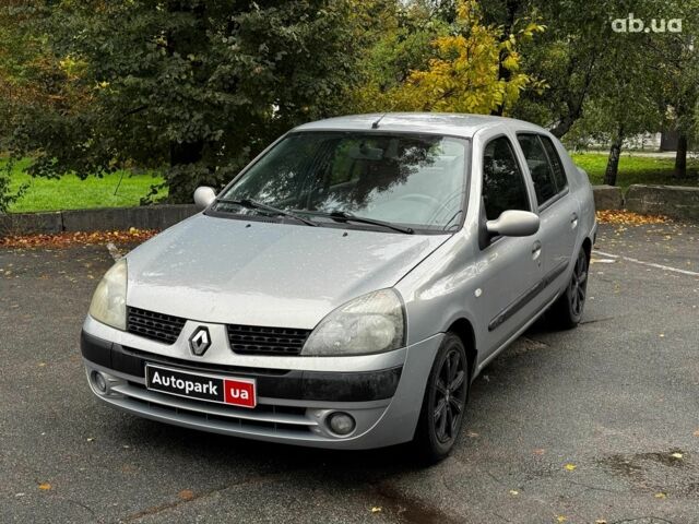 Сірий Рено Кліо, об'ємом двигуна 1.4 л та пробігом 207 тис. км за 3490 $, фото 1 на Automoto.ua