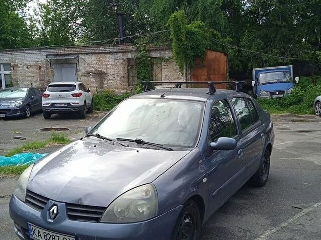 Сірий Рено Кліо, об'ємом двигуна 1.39 л та пробігом 197 тис. км за 1800 $, фото 1 на Automoto.ua
